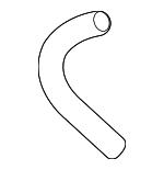 1950264SA00 - Belts &amp; Cooling: Radiator Coolant Hose for Honda Image