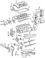 1111810220 - : Oil Pump Cover for Mercedes-Benz Image