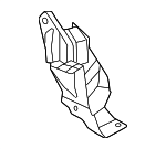 51755A3BDC4 - : Floor Pan Splash Shield Bracket for Mini: Countryman Image