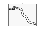 84819025 - : Radiator Coolant Hose for Cadillac: CT4, CT5 Image