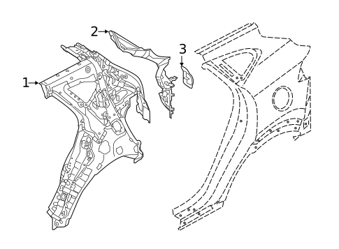Inner Structure for 2021 Hyundai Tucson #0