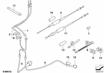 32737669313 - : Accelerator.Cable AT Throttle Valve Assembly for BMW-Motorrad Image