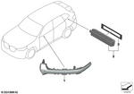 51165A59A43 - : Auxiliary Turn Signal, Mirror, Left for BMW Image