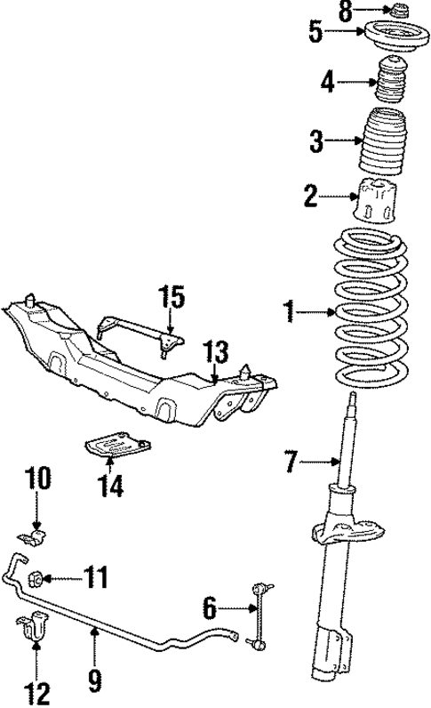 Suspension Components for 1997 Volvo V90 #0