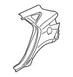 715032SC50 - Body: Outer Quarter Panel for Hyundai: Tucson Image