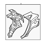 701002SA01 - Body: Quarter Panel Assembly for Hyundai: Tucson Image