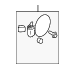 695102S000 - Body: Fuel Door for Hyundai: Tucson Image