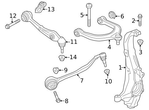 Suspension Components for 2023 BMW iX #0