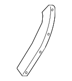 6K133833CC - Engine: Heat Deflector for Volkswagen: Atlas, Atlas Cross Sport, Tiguan Image