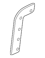 6K133833CH - Engine: Heat Deflector for Volkswagen: Golf, Golf Alltrack, Golf SportWagen, GTI, Jetta, Tiguan Image