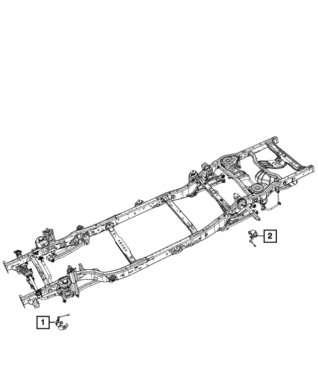 68295927AB - Electrical: Ride Height Sensor for Mopar Image image