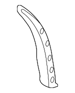 76666EL030 - Body: Pillar Reinforced for Nissan: Versa Image