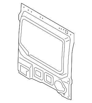 LK4Z6127864X - Body: Quarter Panel for Ford Image