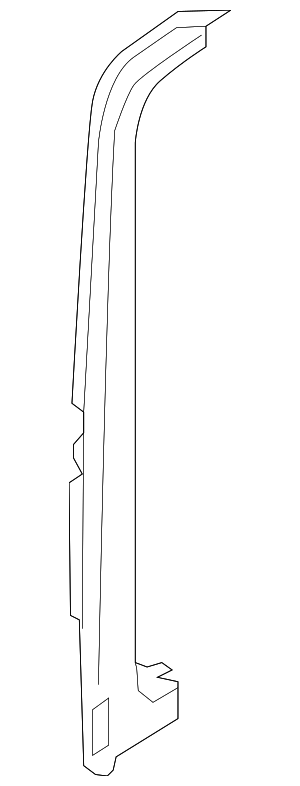 SK4Z6140454A - Body: Body D-Pillar Reinforcement for Ford Image