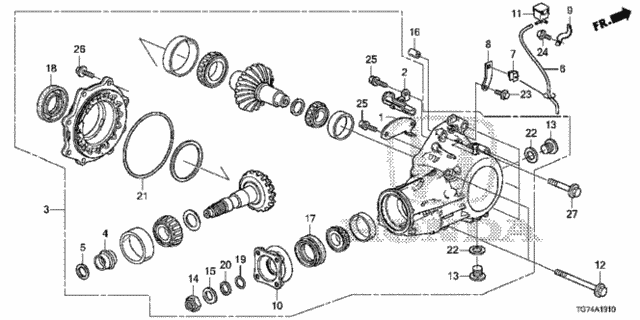 AT Transfer (9AT) for 2016 Honda Pilot #0