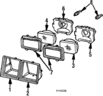 4270559 - Electrical: Bezel for Mopar Image