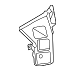 51125A292D6 - Body: Bumper Cover Support Rail Bracket for BMW: X3 Image