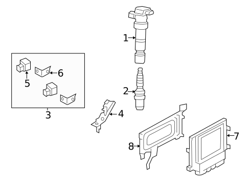 Powertrain Control for 2015 Hyundai Azera #1