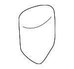 6572201E00 - Body: Support Rod Retainer Clip for Nissan Image