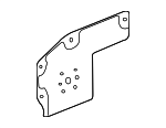 25898970 - Body: Fender Splash Shield for GM Image