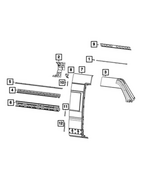 68578463AB - Body Sheet Metal Except Doors: Body Side Panel for Ram: ProMaster EV Image