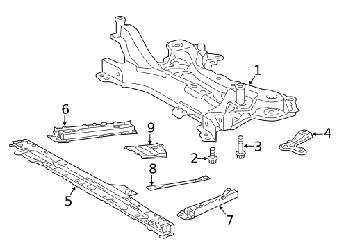 Suspension Mounting for 2012 Toyota Prius Plug-In #0