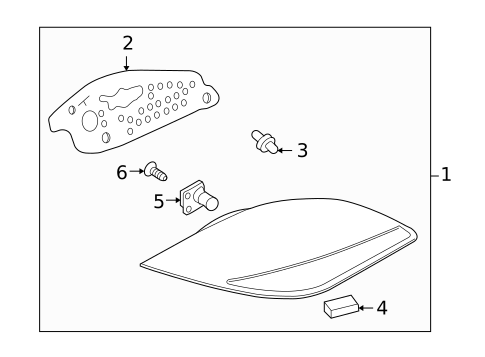 Tail Lamps for 2009 Porsche Cayman #0