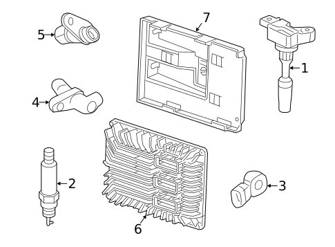 Ignition System for 2025 Cadillac CT4 #0
