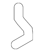 1K0121109AA - : Return Hose for Volkswagen: Eos, R32 Image