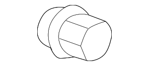 9599296 - : Wheel Lug Nut for Chevrolet: Cruze, Malibu, Spark Image