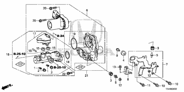 Tandem Motor Cylinder for 2014 Honda Accord #0
