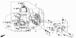 57317T3VA00 - Chassis: BRACKET, TANDEM MOTOR CYLINDER(SUB) for Honda Image