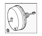 9104311100 - Body: Booster Assembly for Mercedes-Benz Image