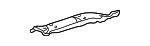 2106820371 - Exhaust: Heat Shield for Mercedes-Benz Image