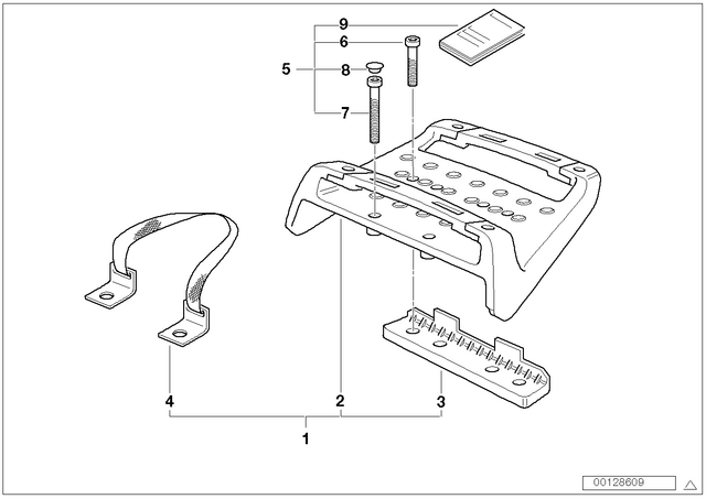 7129905386 - Frame and Mounting Parts: Isa Screw - M6X30-8.8-ZNNIV for BMW-Motorrad Image