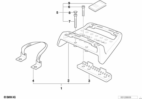 Motorcycle Trim Section, Windshield for 2000 BMW-Motorrad R 1150 GS #5