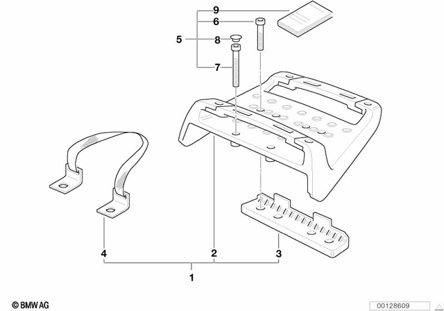 7129905386 - Frame and Mounting Parts: Isa Screw - M6X30-8.8-ZNNIV for BMW-Motorrad Image