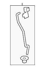 721133BH305 - : Lock Rod for Acura Image