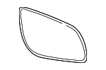 96366CA000 - : Mirror Glass for Nissan: Murano Image