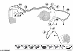 34326787541 - Brakes: Pipe for BMW Image