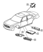5026646AB - Electrical: Seat Memory Module for Chrysler: 300, Aspen | Dodge: Charger, Durango | Jeep: Grand Cherokee Image