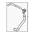 5QF122073C - : HVAC Heater Hose for Audi: Q3 Image