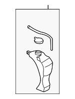 45150SA010 - Cooling System: Reservoir Assembly for Subaru: Forester Image