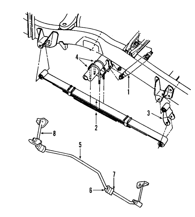 52038912 - Suspension: Shock for Mopar Image