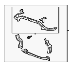 60400STKA00ZZ - Body: Radiator Support for Acura Image