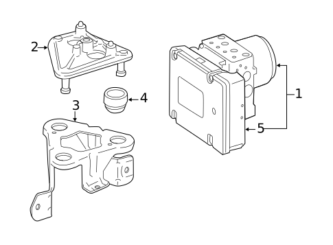 Anti-Lock Brakes for 2012 Mercedes-Benz CL600 #0