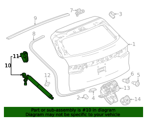 2024-2026 Honda Prologue Lift-Gate Lift Support 85516255 | Honda ...