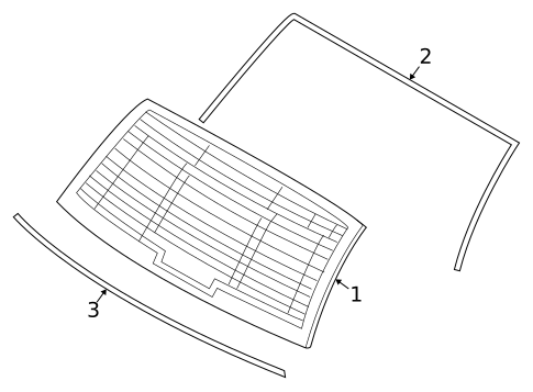 Reveal Moldings for 2007 Kia Amanti #0