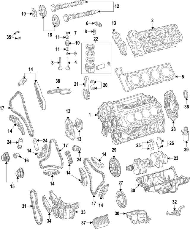 1770151100 - Engine: Oil Seal for Mercedes-Benz Image