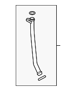 LR159863 - Engine: Oil Return Tube for Land Rover: Defender 110, Defender 90, Discovery, Range Rover, Range Rover Sport Image